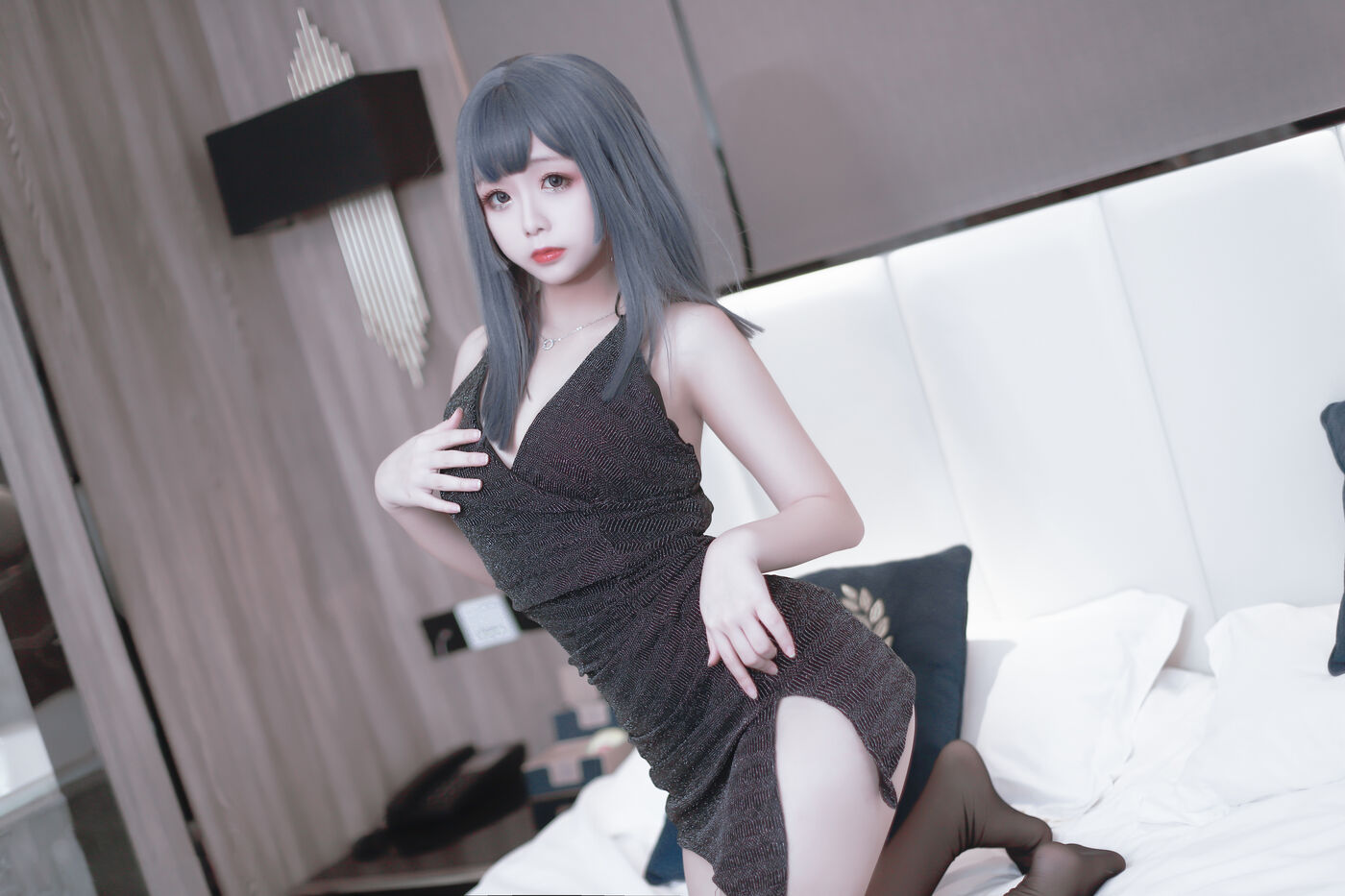 日奈娇 NO.022 黑色礼服[40P]插图1